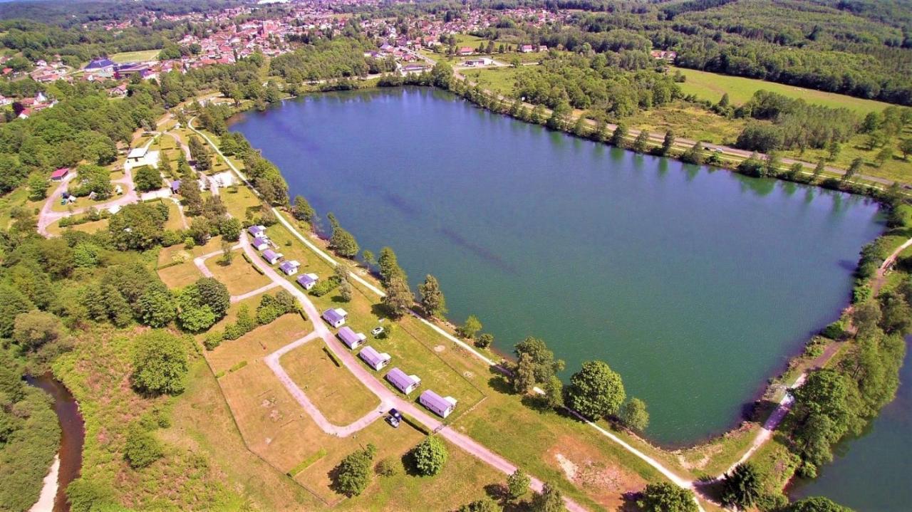 Camping Les Ballastieres - Vosges Du Sud Champagney Exteriör bild