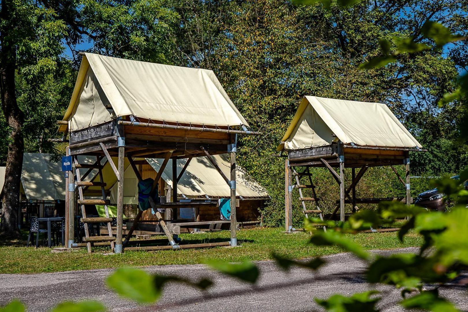 Camping Les Ballastieres - Vosges Du Sud Champagney Exteriör bild