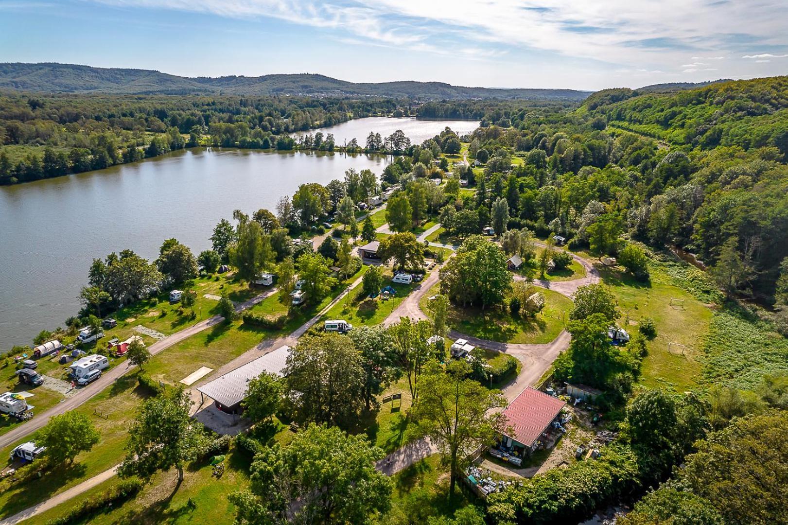 Camping Les Ballastieres - Vosges Du Sud Champagney Exteriör bild